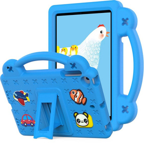 Etui dziecięce do iPad Mini 1/2/3/4/5, z podstawką, Niebieskie