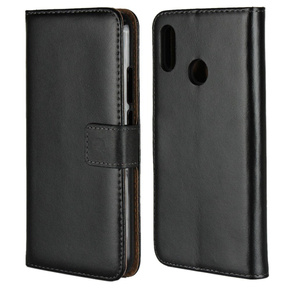 Etui z klapką do Huawei P20 Lite, Wallet Leather Case, czarne